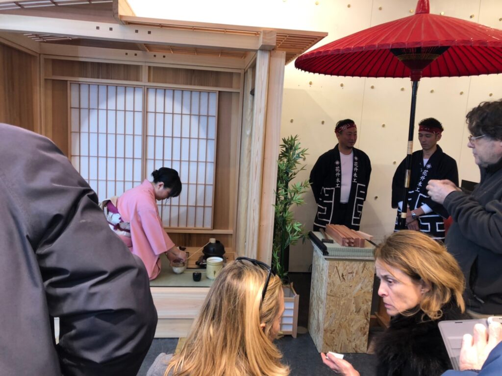 花升の宮大工茶室がフランスパリ日本文化会館匠フレーバーで公開されました